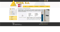Desktop Screenshot of poliuretanosrivas.com