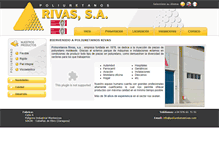 Tablet Screenshot of poliuretanosrivas.com